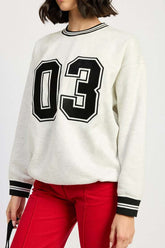 Light Heather Grey 03 Striped Collar Pullover, Sweatshirts, $ 59.00, A Moment Of Now™